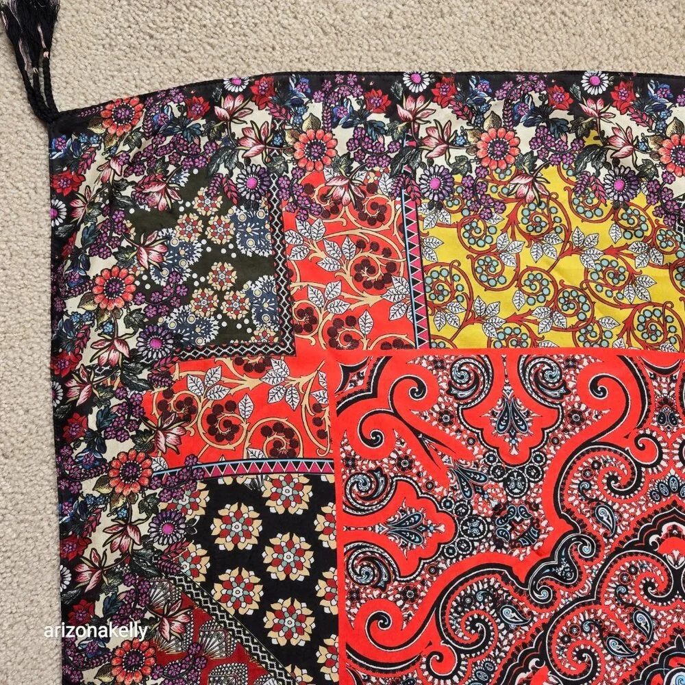 Johnny Was Silk Scarf #10